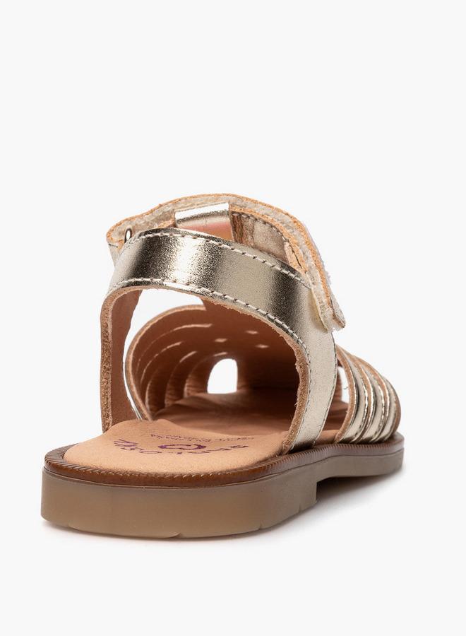 Pablosky Girls Hook & Loop Strap Sandals Ramadan Collection - Image 3